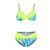 cheap Bikini-Women&#039;s Swimwear Bikini Normal Swimsuit Floral 2 Piece Printing Green Bathing Suits Beach Wear Summer Sports