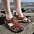 preiswerte Herrenschuhe-Herren Sportliche Leder Sandalen für Outdoor &amp; Strand