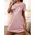 cheap T-shirt Dresses-Casual Women&#039;s Geometric Print T Shirt Mini Dress