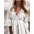 cheap Casual Dresses-Women&#039;s Daily Modern Lace Ruched V Neck Dress