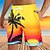 cheap Men's Underwear &amp; Swimwear-Men's 3D Print Coconut Tree Swim Shorts