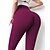 cheap Yoga Leggings-Women&#039;s Leggings Tummy Control Butt Lift Breathable Scrunch Butt Seamless Yoga Fitness Gym Workout High Waist Solid Color Tights Violet Black Yellow Winter Sports Activewear Skinny Stretchy