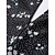 abordables Vestidos Mini-Mujer Vestimenta casual Floral Vestido de flores Vestido Estampado Escote en Pico Estampado Mini vestido Exterior Vacaciones Activo Moda Ajuste regular Manga Corta Negro Rosa Azul Piscina Primavera