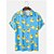 cheap Short Sleeves-Men's Summer Hawaiian Graphic Duck Print Shirt