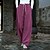 abordables Pants-Femme Pantalon Jogger Pantalon Lin Bleu marine Rouge Beige Mode Poches latérales Casual Quotidien Cheville Couleur unie Confort Taille unique