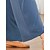 abordables Pants-Vêtements d&#039;intérieur Bas Intérieur du quotidien Vacances Sortie Polyester Femme Respirable simple Décontractées Confort Printemps Eté Taille elastique Couleur monochrome