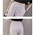 abordables Pants-Mujer Persona que practica jogging Pantalones Negro Rosa Color Caquí Moda Bolsillos laterales Casual Diario Hasta el Tobillo Microelástico Color sólido Comodidad L XL 2XL