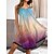 cheap Casual Dresses-Women&#039;s Nightgown Dress Fashion Simple Comfort Gradient Polyester Home Daily Straps Breathable Sleeveless Summer Spring Purple