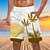 cheap Men's Underwear &amp; Swimwear-Men's 3D Print Coconut Tree Swim Shorts