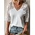 cheap T-Shirts-Basic V Neck Women&#039;s Tee in Eyelet Lace
