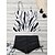 cheap Tankini-Women&#039;s Swimwear Tankini 2 Piece Normal Swimsuit Tie Dye 2 Piece Printing Black Blue Purple Tank Top Bathing Suits Beach Wear Summer Sports