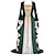 cheap Cosplay &amp; Costumes-Women&#039;s Renaissance Dress Medieval Costume Velvet Trumpet Sleeve Queen Dresses Outlander Plus Size Retro Vintage Long Sleeve Floor Length