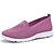 abordables Women&#039;s Sneakers-Loafer Tissage Volant Femme Confort Flyknit Quotidien Solide