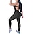 abordables Yoga Sets-Mujer Traje de yoga Conjunto de yoga Scrunch Butt Espalda Abierta Rómper Trajes de Yoga Blanco Negro Yoga Aptitud física Entrenamiento de gimnasio Control de barriga Levantamiento de tope Secado