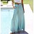 preiswerte Pants-Damen Breites Bein Hosen Hose Ausgebeult In voller Länge Seitentaschen Weite Hosen Mikro-elastisch Brautkleider schlicht Festtage Wochenende Gelb Blau S M