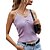 cheap Tank Tops-Women&#039;s Sweater Vest Jumper Ribbed Knit Pleated Strap Solid Color Daily Going out Stylish Casual Summer Spring Black White S M L