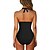 cheap One-Pieces-Women&#039;s Swimwear One Piece Plus Size Swimsuit Solid Color Leopard Quick Dry Black Army Green Burgundy Brown Rose Red Bodysuit Bathing Suits Beach Wear Summer Sports