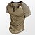 cheap Short Sleeve-Men&#039;s Modern Henley T Shirt Short Sleeved