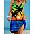 cheap Casual Dresses-Women&#039;s Floral Animal Print Mini Slip Dress