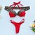 abordables Bikini-Mujer Bañadores Bikini Normal Traje de baño Leopardo 2 Piezas Estampado Negro Blanco Rojo Trajes de baño Ropa de playa Verano Deportes