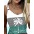 cheap Casual Dresses-Women&#039;s Beach Dress Beach Wear Print Mini Dress Color Block Tropical Fashion Sleeveless Spaghetti Strap Outdoor Daily Regular Fit Blue 2023 Summer Spring S M L XL
