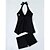 cheap Tankini-Women&#039;s Swimwear Tankini 2 Piece Normal Swimsuit Solid Color 2 Piece Black Bathing Suits Beach Wear Summer Sports