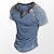 cheap Short Sleeve-Men&#039;s Modern Henley T Shirt Short Sleeved