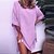 cheap Super Sale-Women&#039;s Casual Cotton Linen A-Line Mini Dress