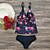 cheap Tankini-Women&#039;s Swimwear Tankini 2 Piece Normal Swimsuit Floral 2 Piece Printing Black Yellow Blue Tank Top Bathing Suits Beach Wear Summer Sports