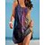 cheap Casual Dresses-Women&#039;s Mini Beach Dress Color Block