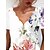 cheap Casual Dresses-Women&#039;s Floral Print Scalloped Neck Mini Dress