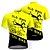 abordables Ropa de ciclismo-21Grams Hombre Manga Corta Maillot de Ciclismo Bicicleta Maillot Camiseta con 3 bolsillos traseros Ciclismo Transpirable Secado rápido Dispersor de humedad MTB Bicicleta Montaña Ciclismo Carretera