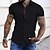 preiswerte Short Sleeves-Herren Hemd Sommerhemd Knopfhemd Lässiges Hemd Schwarz Gelb Rosa Rote Dunkelmarine Kurzarm Buchstabe Umlegekragen Strasse Casual Button-Down Bekleidung Baumwollmischung Modisch Brautkleider schlicht