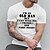 preiswerte Short Sleeve-T-Shirt für Herren mit der Aufschrift „Ich bin ein alter Mann, aber kann immer noch Dinge reparieren und Geld verdienen“, 100 % Baumwolle, lässiges Kurzarm-T-Shirt mit Buchstabengrafik-Aufdruck