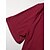 abordables Robes Midi-Femme Tenue décontractée Plein Robe Portefeuille Robe Trapèze Col V Lacet Ruché Robe mi-longue Extérieur du quotidien Actif Mode Standard Manche Courte Noir Rouge Bordeaux Bleu Eté Printemps S M L XL