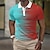 cheap 3D Polos-Men&#039;s Outdoor Graphic Print Waffle Polo Shirt