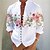 cheap Long Sleeves-Men&#039;s Casual Shirt Floral Graphic Print