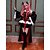 abordables Cosplay de Animes-Inspirado por Serafín del fin Krul Tepes Animé Disfraces de cosplay Japonés Color sólido Encaje de costura Trajes De Cosplay Vestidos Tops / pantalones de cosplay Vestido Mangas Fajas Para Mujer