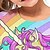 abordables camisetas 3d de niña-Niños Chica Camiseta Graphic Exterior Impresión 3D Manga Corta Cuello redondo Activo 7-13 años Verano Azul Piscina Morado