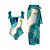 abordables Una pieza-Mujer Bañadores Una pieza Fondo de playa Normal Traje de baño Graphic Leopardo 2 Piezas Estampado Verde Claro Rosa Azul Piscina Verde Trébol Azul Oscuro Mono Trajes de baño Ropa de playa Verano