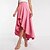 billige Women&#039;s Clothing-kvinders nederdel swing asymmetrisk sort pink nederdele mode afslappet daglig s m l