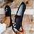 abordables Women&#039;s Sneakers-Chaussures Volantes Brodées pour Femme Taille Plus