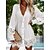 cheap Casual Dresses-Modern Long Sleeve White Casual Lace Dress