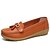 cheap Shoes-Classic Leather Loafers for Women in Solid Colors