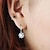 preiswerte Damenschmuck-1 Paar Ohrstecker Tropfen-Ohrringe For Kubikzirkonia Damen Geschenk Täglich Klassisch Aleación Mode