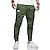 economico Abbigliamento per tempo libero-Men&#039;s Outdoor Tactical Cargo Pants Soft Breathable Sweat Wicking Pants Black Green L 3XL