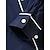 baratos Long Sleeves-Homens Camisa Social camisa de verão camisa de botão Camisa casual Preto Vinho Azul Escuro Café Manga Longa Tecido Lapela Diário Férias Roupa Moda Casual Confortável