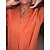 abordables Robes Maxi-Femme Robe casual Robe Droite Robe d’été robe longue Mode basique Plein Ruché du quotidien Vacances Rendez-vous Col V Manches 3/4 Robe Standard Noir Orange Kaki Eté Printemps S M L XL XXL