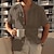 cheap Short Sleeves-Men&#039;s Casual Summer Linen Shirt with Front Pocket