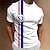 billige Short Sleeve-Herre T-shirt Grafisk Bil Rund hals Tøj 3D-udskrivning udendørs Daglig Kortærmet Trykt mønster Årgang Mode Designer